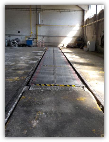 Inspection Pit with PitProtect
